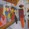 Modegeschäft, 2008 (nach dem gleichnamigen Bild von August Macke, 1913)