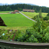 Ausblick vom Balkon des Hotels Rohrimoosbad, 2011 (mit Beschreibung)