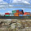 Container am Zollhafen, 2009 (mit ausführlicher Beschreibung)
